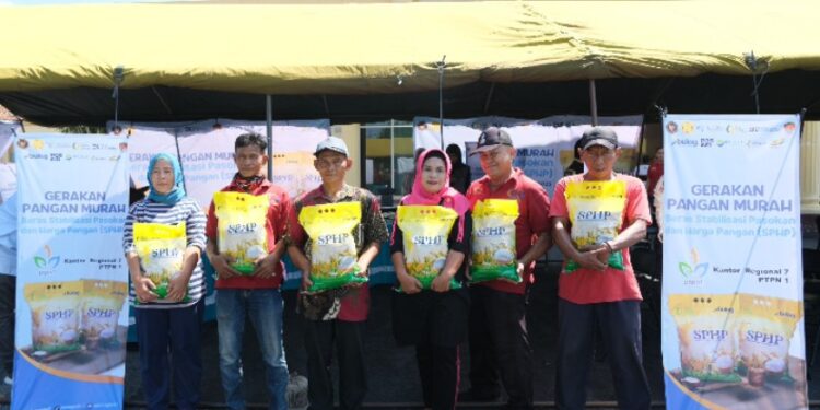 PTPN Group Dukung Ketahanan Pangan Melalui Pasar Murah Beras