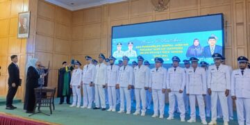 Plt Sekda Langsa Lantik dan Kukuhkan Pj Geuchik 