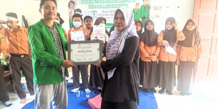 KKN Kelompok 35 IAIN Langsa Sukses Bentuk UKS