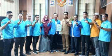 DPD KNPI Serahkan Roadmap Branding City ke Wakil Wali Kota Langsa