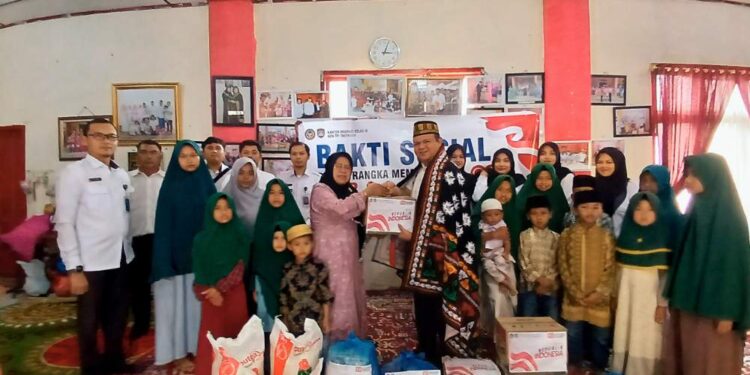 Sambut HUT RI Ke 80, Kakanim Takengon Sayid Zulkifli Melaksanakan Bakti Sosial Di Panti Asuhan