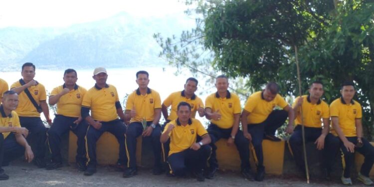 Polsek Lut Tawar Gelar Jalan Santai, Waka Polsek: Jumat Berkah Jadi Momentum Kebersamaan