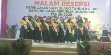 Sanggar SMKN 1 Takengon Tampil Spektakuler Memeriahkan Malam Resepsi HUT RI Ke 80