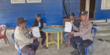 Polsek Kuala Kampar Lakukan Patroli Antisipasi Karhutla, Masyarakat Dihimbau Hindari Pembakaran Lahan