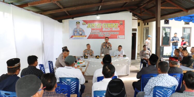 Jumat Curhat Bersama Reje se-Kecamatan Lut Tawar, Kapolres Aceh Tengah Dengar Aspirasi dan Beri Solusi