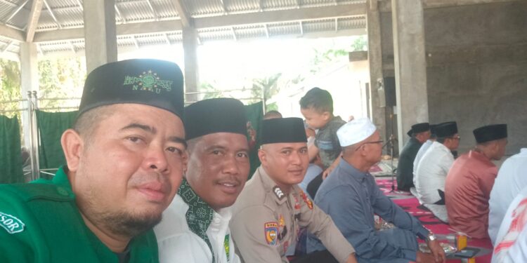 Polsek Kerumutan Hadiri Kajian Ilmiah Pemantapan Akidah Ahlussunnah Wal Jamaah di Ponpes Al-Hujjah
