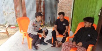 Bhabinkamtibmas Desa Penarikan Gelar Cooling System, Imbau Warga Jaga Keamanan dan Hindari Narkoba