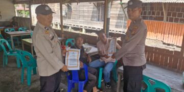 Polisi Sosialisasi Larangan Bakar Lahan, Warga Diajak Jaga Lingkungan