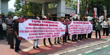 Aliansi Mahasiswa minta Presiden Prabowo Turun Tangan Eksekusi Samsul Tarigan