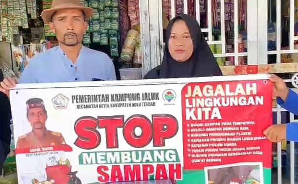 Pemerintahan Kampung Jaluk Terus Sosialisasikan “Sampahmu Tanggung Jawabmu”