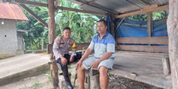 Bhabinkamtibmas Desa Mayang Sari Tingkatkan Sinergi Bersama Warga melalui Kegiatan Sambang