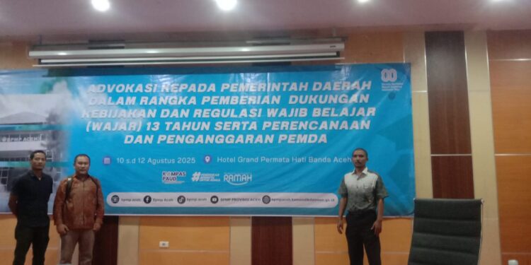 Abdul Wahid Hadiri Kegiatan Advokasi Memberi Dukungan Kebijakan Dan Regulasi Wajib Belajar 13 Tahun