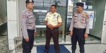 Polsek Pangkalan Kerinci Gelar Patroli KRYD, Sasar Kawasan Perbankan dan Ritel