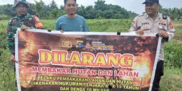 Warga Kuala Kampar Sepakat Tak Membakar Lahan