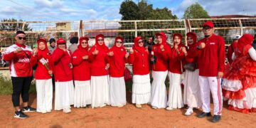 SDN 10 Lut Tawar Ikut Tampil Memeriahkan Pawai Budaya Sambut HUT RI Ke-80