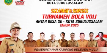 Pemuda Desa Belegen Mulia Sukses Gelar Turnamen Voli Dalam Rangka HUT RI Ke-80