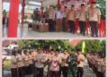 Upacara Hari Pramuka ke-64 di Kecamatan Bunut Berjalan Lancar