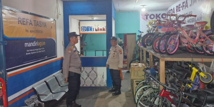 Polsek Kuala Kampar Gelar KRYD untuk Antisipasi Tindak Pidana C3