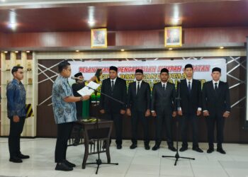 Lima Anggota BMK Resmi Dilantik Wali Kota Langsa