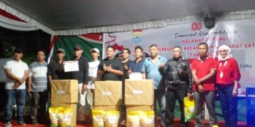 Pembagian Hadiah Pemenang Lomba Dan Malam Hiburan Rakyat