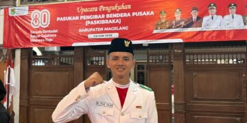 Luar Biasa, Putra Gayo Jadi Petugas Paskibraka Di Kabupaten Magelang Bersama Taruna Akmil