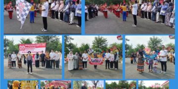 Wali Kota Langsa Lepas Pawai Alegoris HUT Kemerdekaan RI ke-80