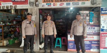 Patroli Rutin Polsek Kuala Kampar Tegakkan Keamanan di Wilayah Hukum