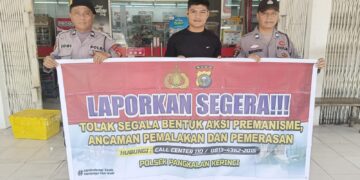 Polsek Pangkalan Kerinci Gencarkan Sosialisasi Tolak Premanisme di Wilayah Hukumnya