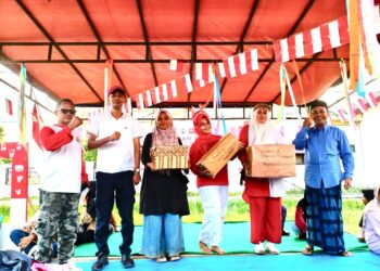 Warga Gampong Seuriget Antusias Menyemarakkan HUT RI ke-80