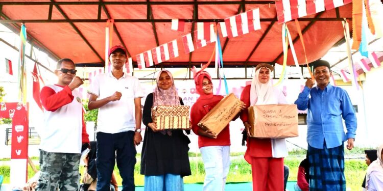 Warga Gampong Seuriget Antusias Menyemarakkan HUT RI ke-80 