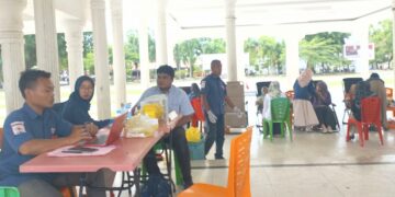 Memenuhi Kebutuhan Darah, Puluhan Hadiah Doorprize Warnai Donor Darah UDD PMI Langsa 