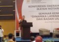 Konferda Ikatan Notaris Indonesia Kota Palembang Dan Seminar Tema “Dinamika LBH Dan Badan Usaha Terkini”