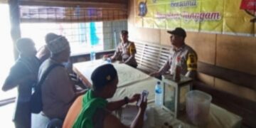 Jumat Curhat di Langgam Pelalawan, Bahas Permasalahan Narkoba hingga Pencurian Kelapa Sawit