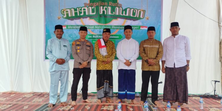 Silaturahmi dan Doa Bersama, Kapolsek Ukui Ajak Warga Bijak Menyikapi Informasi