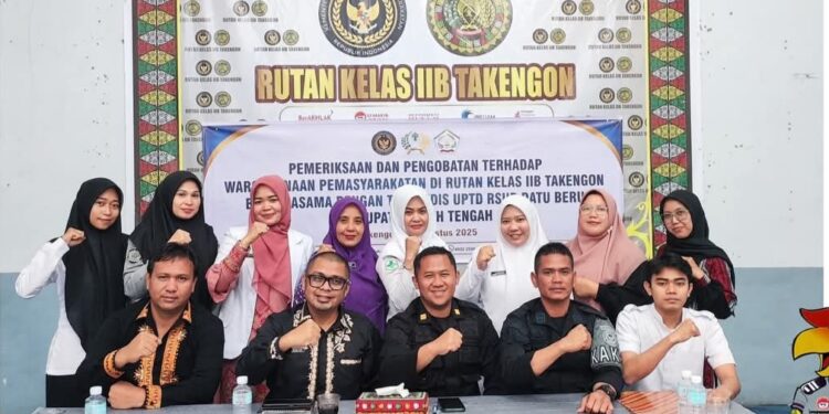Rutan Takengon Bersama Tim Medis RSUD Gelar Pemeriksaan Dan Pengobatan Terhadap WBP Dan Tahanan