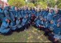 Ibu-ibu PPK Kecamatan Linge Tampil Berbeda Didalam Lomba Mars PKK