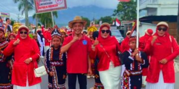 SD Negeri 3 Lut Tawar Ikut Serta memeriahkan Karnaval Budaya Sambut HUT RI ke-80
