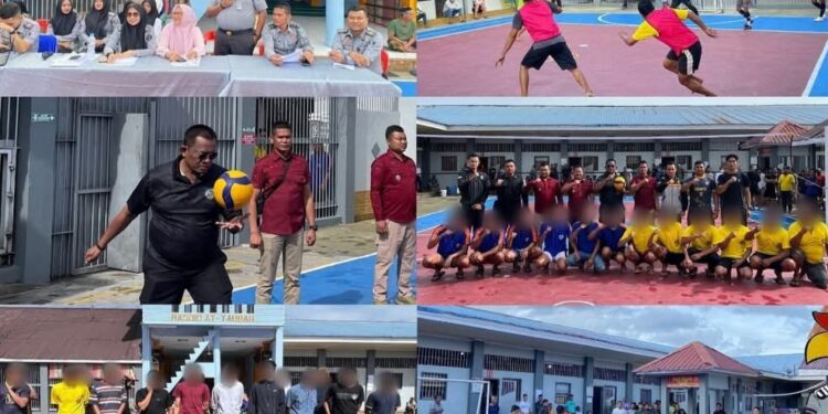 Sambut HUT RI Ke 80, Karutan Takengon Rusli Resmi Buka Porseni Untuk Warga Binaan