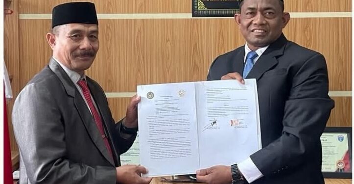 Tingkatkan Pembinaan, Rutan Takengon Tanda Tangani PKS Dengan Dinas Perikanan Aceh Tengah