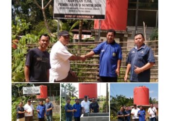 Holding Perkebunan Nusantara Tanggapi Krisis Air Bersih, PalmCo Regional 5 Serahkan Bantuan Sumur Bor di Sanggau