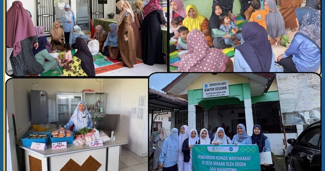Poltekkes Kemenkes Aceh Prodi Kebidanan Langsa Dampingi Posyandu ILP