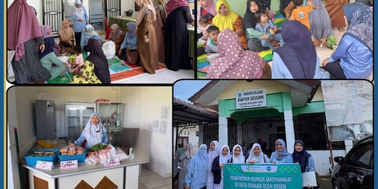 Poltekkes Kemenkes Aceh Prodi Kebidanan Langsa Dampingi Posyandu ILP