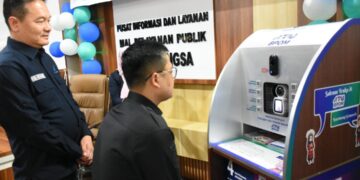 Pertama di Indonesia, Wali Kota Langsa Resmikan dan Jadi Costumer Perdana ATM BPOM