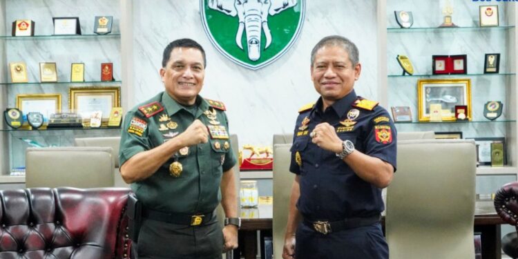 Bea Cukai Aceh Perkuat Sinergi Bersama Kodam Iskandar Muda