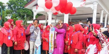 Sekda Kota Langsa Lepas Pawai Alegoris Tingkat Paud dan TK