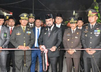 Sambut HUT Ke-80 Kemerdekaan RI, Wakil Walikota Langsa Ikut Upacara Taptu, Pawai Obor dan Renungan Suci