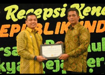 Jeffry Sentana beri Penghargaan pada Kapolres Langsa di Malam Resepsi Kenegaraan