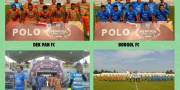 Dek Pan FC Taklukan Borgol FC 3-1 pada Laga Pemuda Cup U-35 DPD KNPI 
