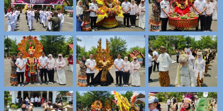 SMAN 1 Langsa Tampil Memukau, Raih Juara Satu Pawai Alegoris