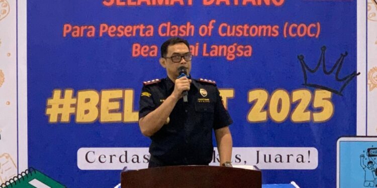 Antusias Pelajar Mengikuti Bea Cukai Langsa Festival 2025